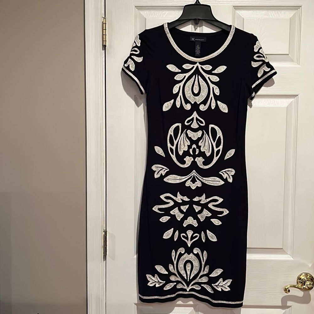 INC Little Black Dress Stretch Cocktail Knee Length